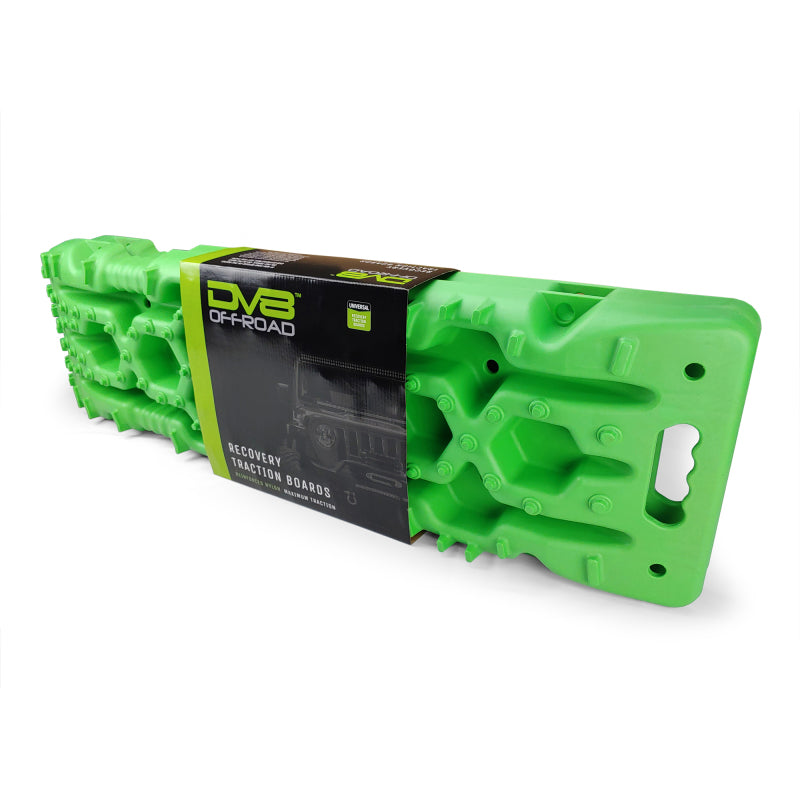 DV8 Offroad Recovery Traction Boards w/ Carry Bag - Green - #RTB1-01GN