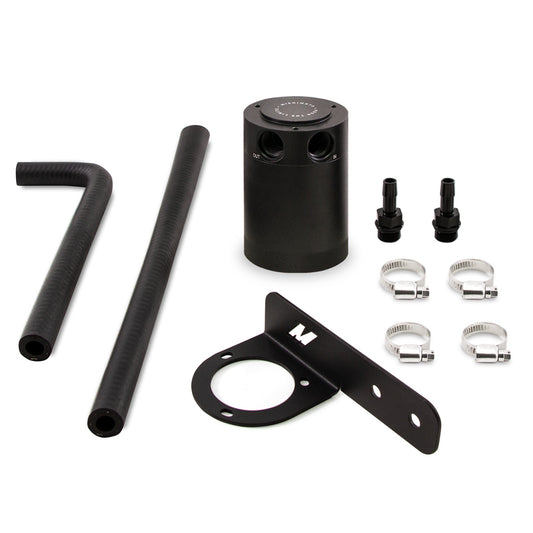 Mishimoto 2016+ Honda Civic 1.5L Turbo Baffled Oil Catch Can Kit - Black (PCV Side) - #MMBCC-CIV-16PBE