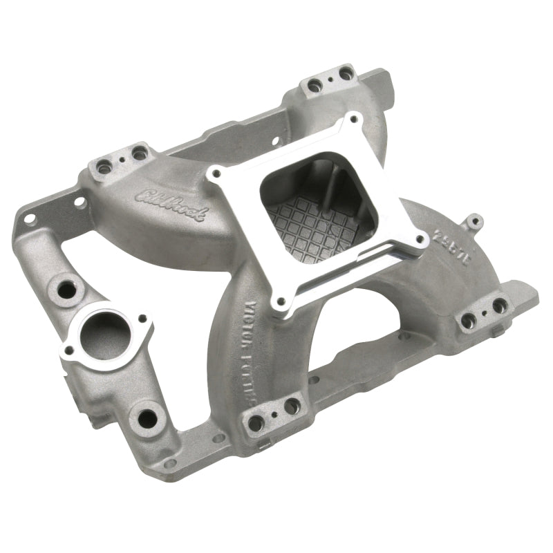 Edelbrock 29575 Intake Manifold Super Victor EFI Pontiac 389/455 for Standard Flange Tb