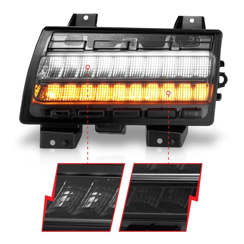 ANZO 2018-2026 Jeep Wrangler Side Markers