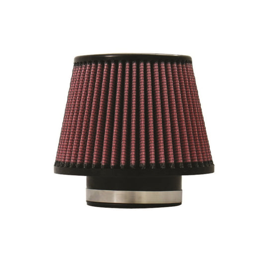 Injen High Performance Air Filter - 3.50 Black Filter 6 Base / 5 Tall / 5 Top - #X-1015-BR