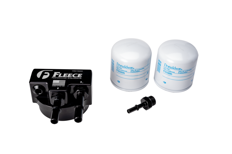 Fleece Performance FPE-FMC-UHFA-1123 for 11-26 Ford Powerstroke 6.7L Engine Mounted Fuel Filter Assembly