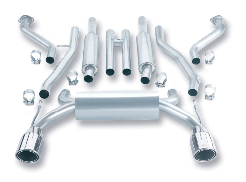 Borla 140045 03-08 350Z True Dual Cat-Back Exhaust 2BOXES - #140045