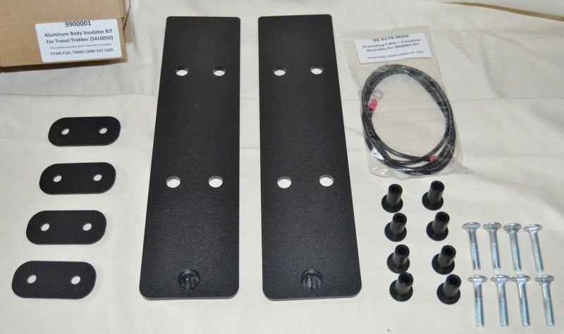 Titan Fuel Tanks 17-24 Universal Aluminum Body Insulator Kit (For use w/5410050) 9900001