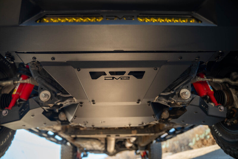 DV8 24-25 Toyota Tacoma & Land Cruiser Rear Belly Skid Plate - #SPTT1-09