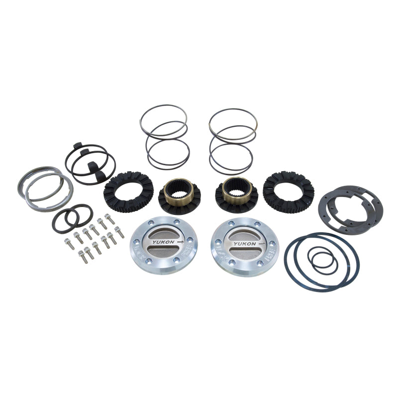Yukon Gear & Axle YHC70001 Hardcore Locking Hub Set For Dana 60 / 35 Spline 1979-1991 GM / 1978-1997 Ford / 1979-1993 Dodge