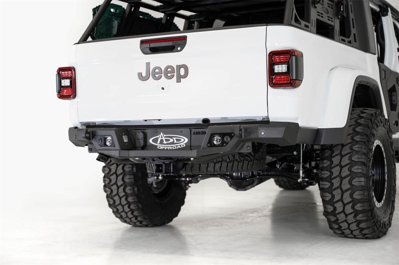 Addictive Desert Designs for 2020 Jeep Gladiator JT Stealth Fighter Rear Bumper