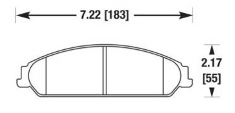Baer Brakes 05-23 Chrysler 300 Claw Brake Pads — 05-12 Chrysler 300 V8 5.7L & AWD V6; 05-08 Dodge Magnum and Various…