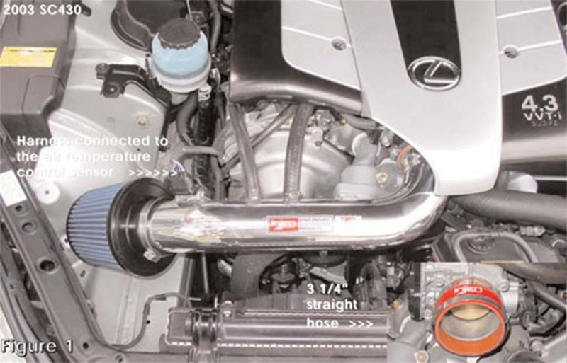 Injen 01-03 LS430 GS430 SC430 Polished Short Ram Intake - #IS2095P