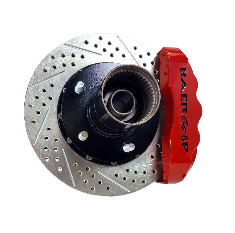 Baer Brakes 76-77 Ford Bronco 11.9in Pro+ Front Brake Kit-Black-