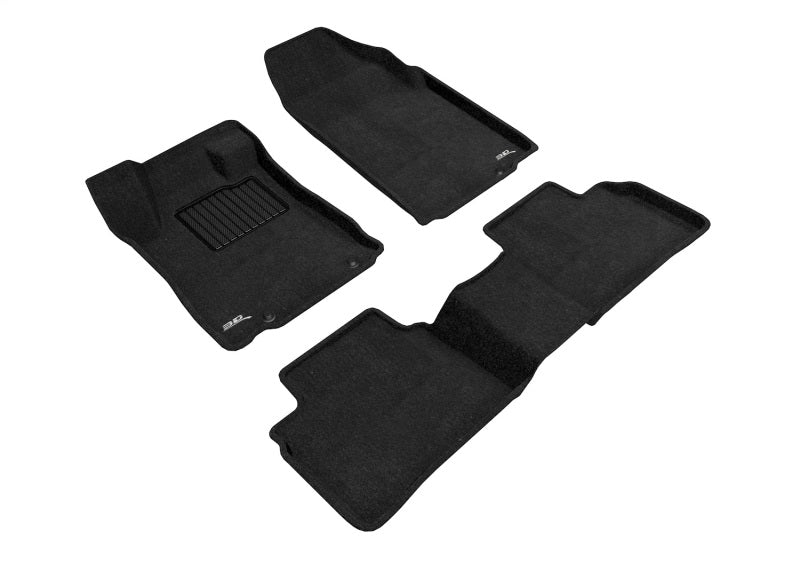 3D MAXpider Elegant Front & Rear Floor Mats for 2016-2018 Nissan Altima