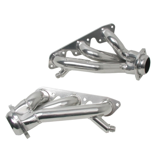 BBK Performance 40080 Shorty Tuned Length Headers 1-5/8 Silver Ceramic for 1999-2004 Ford Mustang V6 (3.8L)