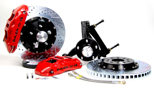 Baer Brakes 78-88 Buick Regal STD Studs 14in Extreme+ Front SDZ Brake Kit - Grabber Blue — Fits 78-88 GM G-Body Vehicles…