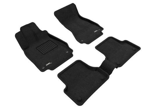3D MAXpider Elegant Front & Rear Floor Mats for 2012-2018 Audi A6