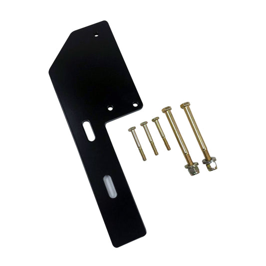 Wehrli Custom Fabrication WCF100265 FASS Fuel System Relocation Bracket (Crew Cab Only) for 2001-2010 Chevrolet Silverado / GMC Sierra 2500 HD / 3500 HD Duramax