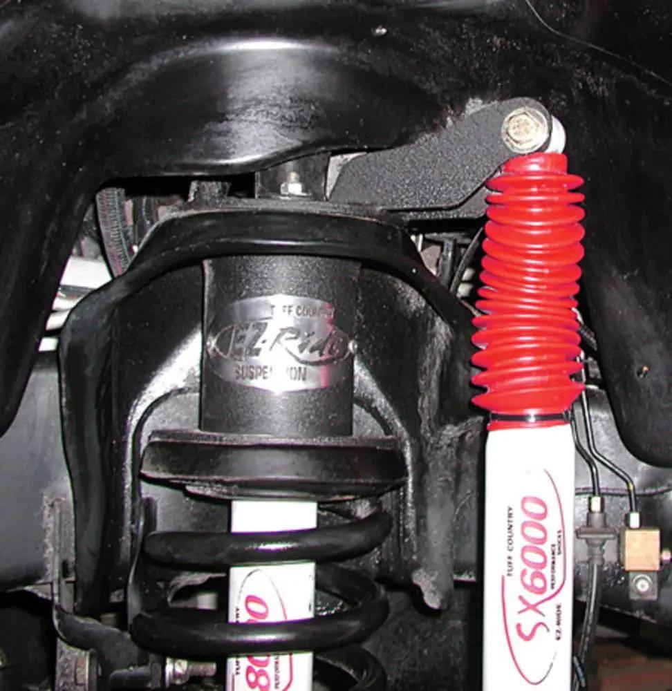 Tuff Country 75390 Front dual shock Kit for 1994-2001 Dodge Ram 1500 4WD