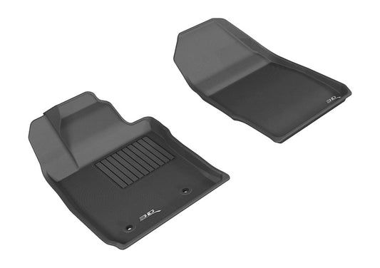 3D MAXpider Kagu Front Floor Mats for 2011-2019 Ford Fiesta