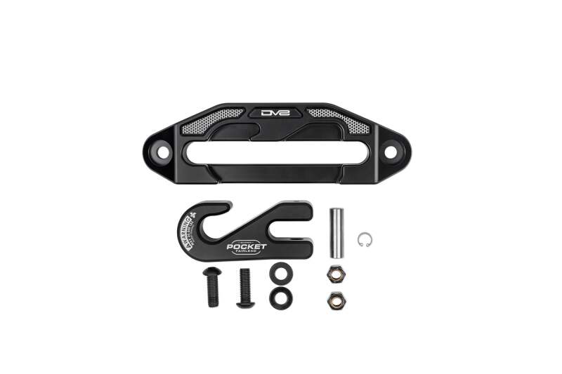 DV8 Offroad Pocket Fairlead For Synthetic Rope Winches - #WBPF-01
