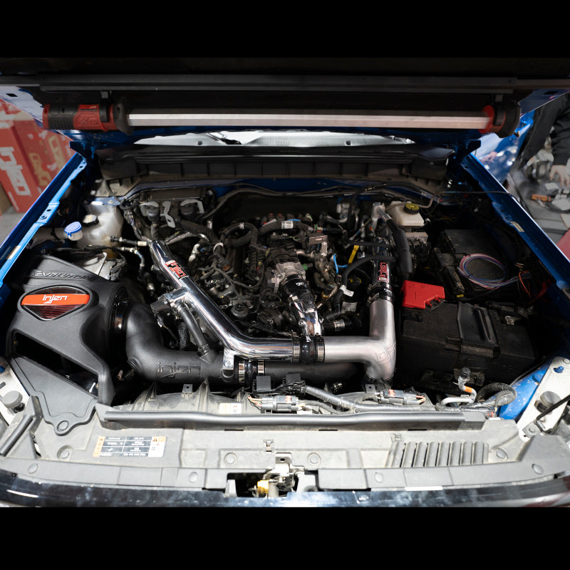 Injen 2021-2022 Ford Bronco V6-2.7L Twin Turbo Evolution Intake (Oiled) - #EVO9301C