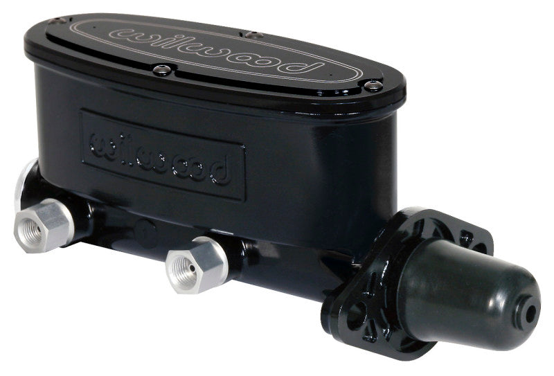 Wilwood High Volume Tandem Master Cylinder - 1 1/8in Bore Black - #260-8556-BK