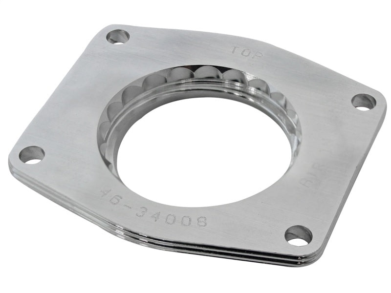 aFe Silver Bullet Throttle Body Spacers TBS 2014 GM Silverado/Sierra 1500 V8 5.3L - #46-34008
