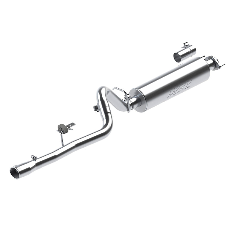 MBRP S5534AL Cat-Back Exhaust System - 1986-2001 Jeep Cherokee (XJ) 2.5L / 4.0L (Street) | Aluminized