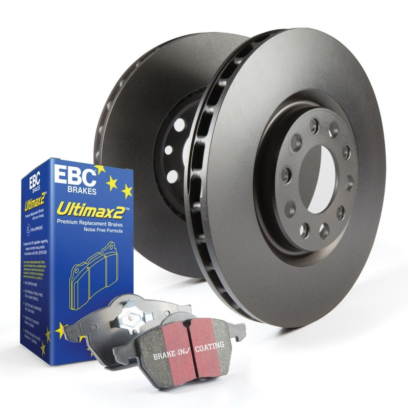 EBC 17-21 Honda Civic S1 Rear Brake Kit Ultimax2 Pads RK Premium Rotors S1KR2030 (image of S1KR1352)