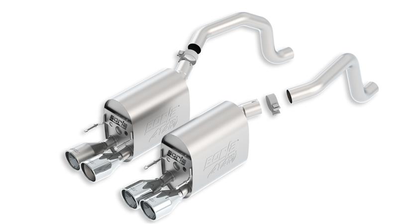 Borla 11812 09-12 Chevy Corvette C6 Coupe/Convertible 6.2L 8cyl Aggressive ATAK Exhaust - #11812