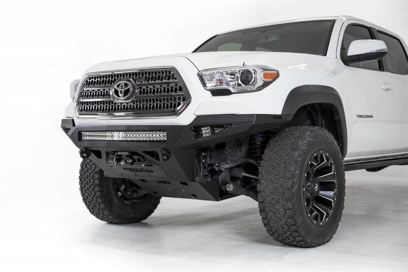 Addictive Desert Designs for 16-19 Toyota Tacoma Stealth Fighter Front Bumper with Winch Mount