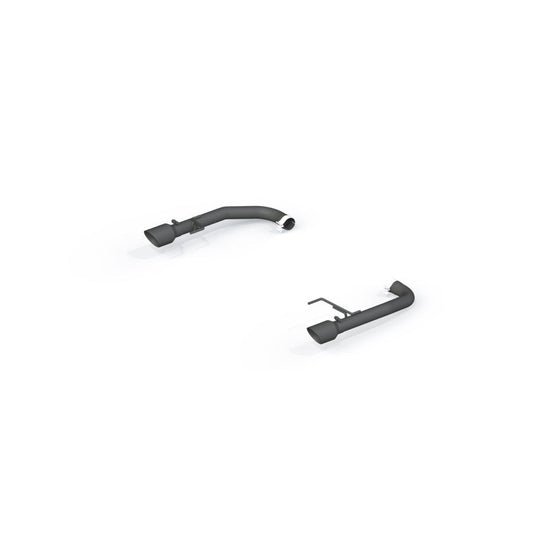 MBRP S7276BLK Axle-Back Exhaust System - 2015-2017 / 2024-2026 Ford Mustang GT 5.0L | Black Coated