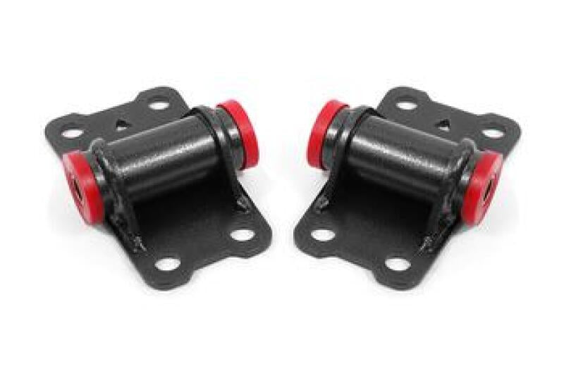 BMR 1982-1992 F-Body Motor Mount Kit Lower Poly - Black Hammertone