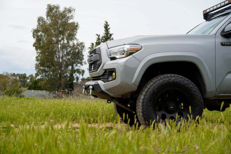 DV8 16-23 Toyota Tacoma Center Mount Winch Front Bumper - #FBTT1-06