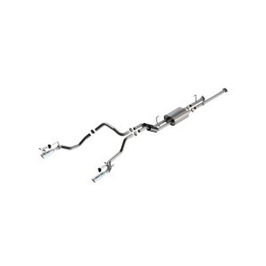 Borla 141027 14-21 Toyota Tundra 4.6L/5.7L S-Type Cat Back Exhaust - 4in Stainless Tips - #141027