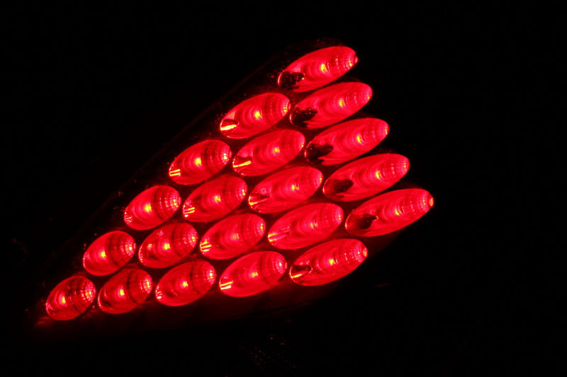 ANZO 2003-2007 Nissan 350Z LED Taillights Black