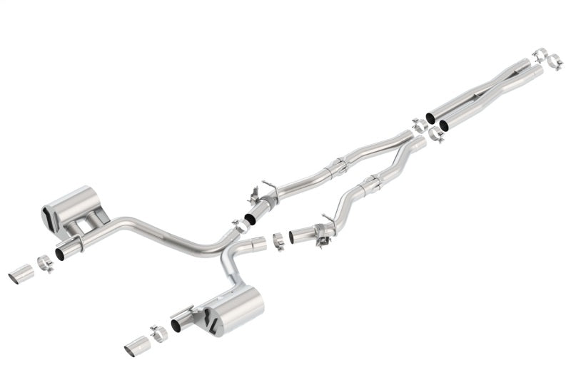 Borla 140723 2017 Dodge Charger R/T 5.7L ATAK Catback Exhaust w/o Tips (w/MDS Valves ONLY) - #140723