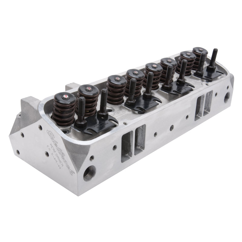 Edelbrock 61525 Cylinder Head Performer RPM CNC Pontiac 1962-1969 455 CI V8 87 cc Combustion Chamber