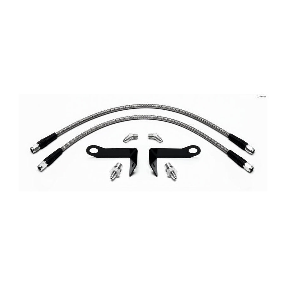 Wilwood Flexline Kit Front 2005-08 Ford Mustang w/ SL4 or SL6 Caliper - #220-9111
