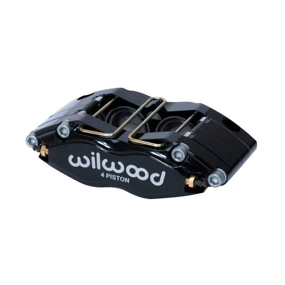 Wilwood Caliper- DPR-DS - Black 1.25in Piston .38/.500in Rotor - Dust Seal - #120-14698-BK
