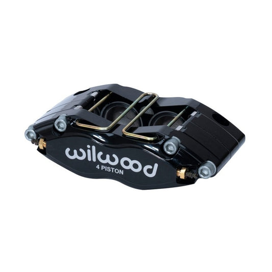 Wilwood Caliper- DPR-DS - Black 1.25in Piston .38/.500in Rotor - Dust Seal - #120-14698-BK