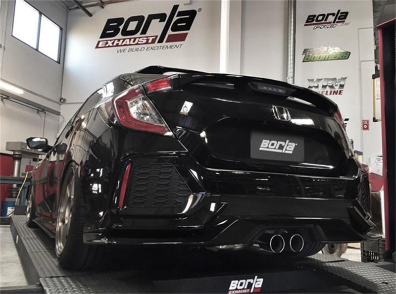 Borla 140739 16-17 Honda Civic Sport 1.5L AT/MT Hatchback S-Type Catback Exhaust - #140739