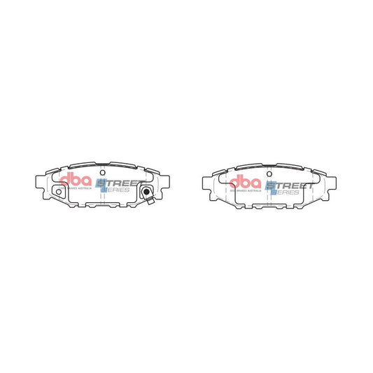 DBA 13-16 Scion FR-S (Solid Rear Rotor) Street Series Rear Brake Pads