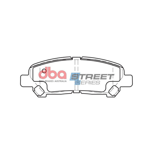 DBA 08-13 Toyota Highlander Street Series Rear Brake Pads