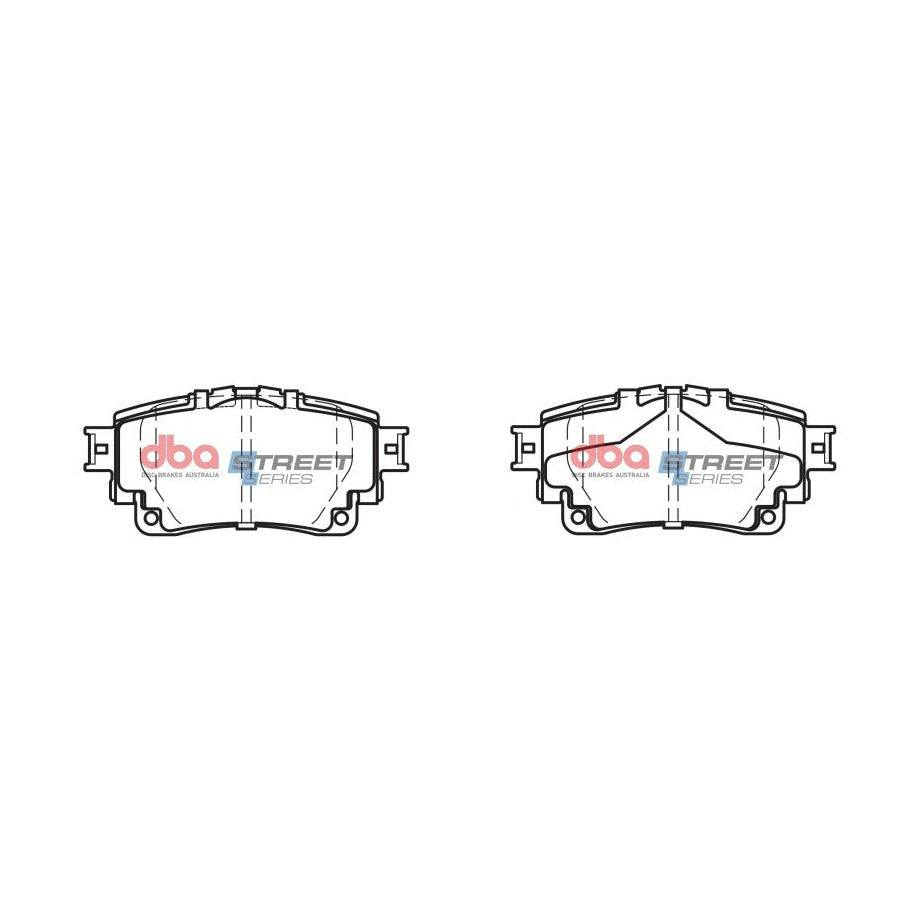 DBA 20-22 Toyota Corolla Hatchback Rear Street Series Brake Pads