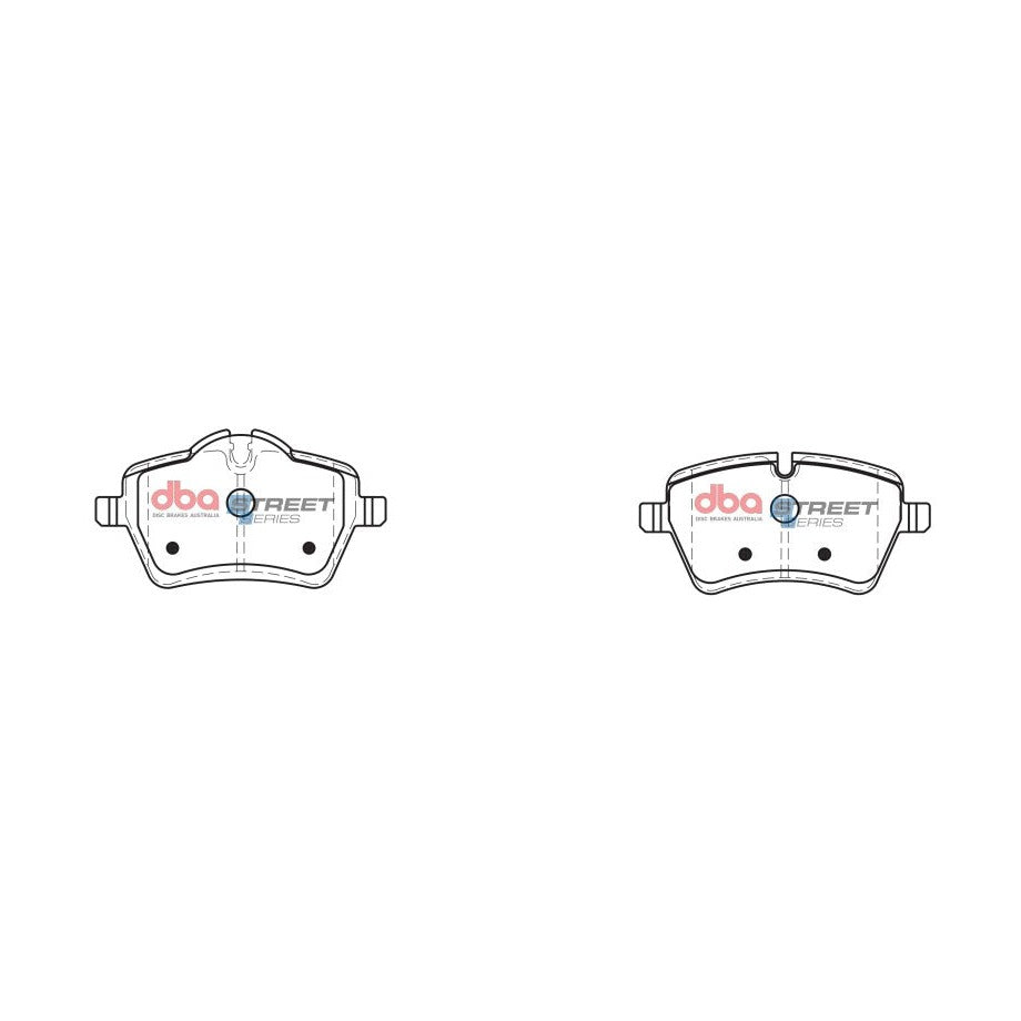 DBA 2014 Mini Cooper (Hardtop w/JCW Brakes) Front Street Series Brake Pads