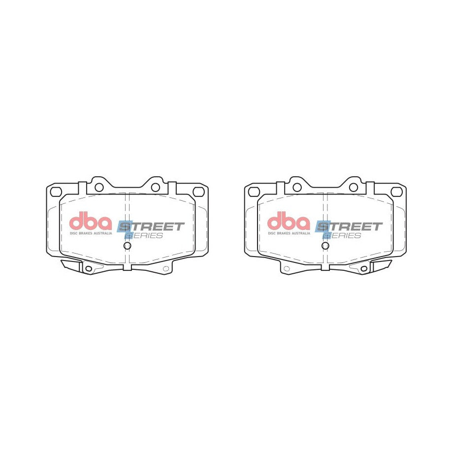 DBA 96-97 Lexus LX450 Front Street Series Brake Pads
