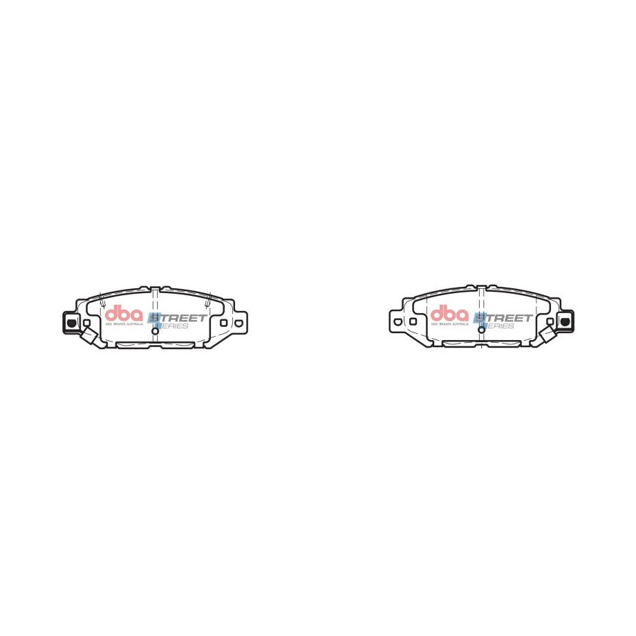 DBA 93-01 Toyota Supra Street Series Rear Brake Pads