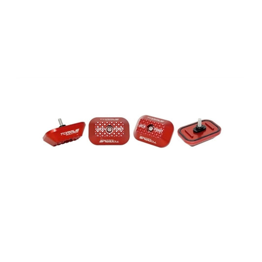 Torque Solution Billet Jack Pad for GR Supra / BMW / Mini Cooper - Red