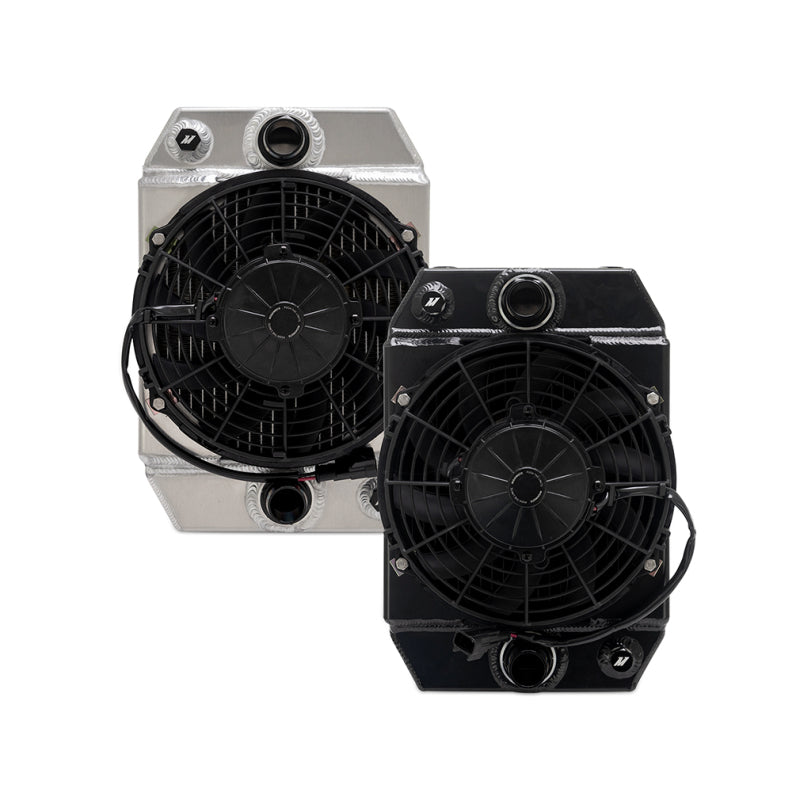Mishimoto Universal Drag Race Performance Aluminum Radiator - Black - #MMRAD-UNI-DRGBK