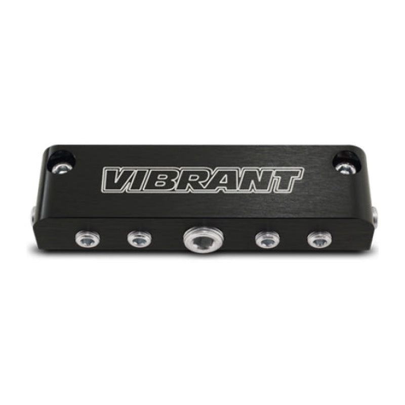 Vibrant Aluminum Vacuum Manifold (new design) - Black