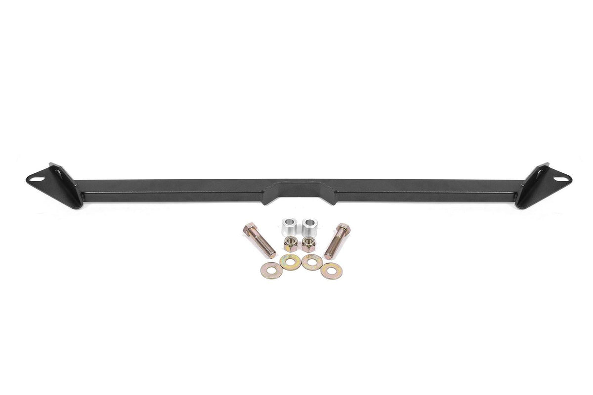 BMR 15-23 S550 Mustang Front 2-Point Subframe Chassis Brace - Black Hammertone